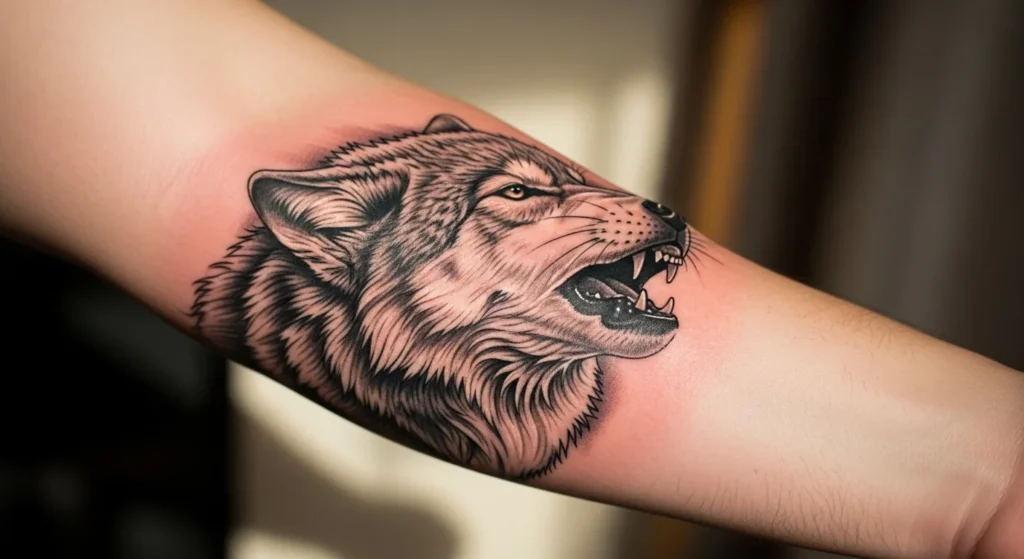 25 Deep Wolf Tattoos That Represent Quiet Strength