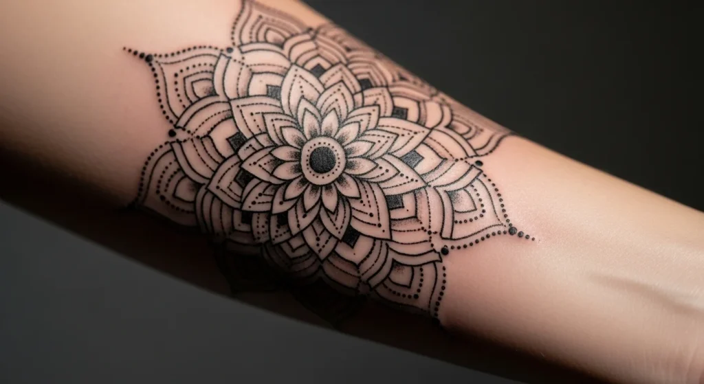 29 Perfect Mandala Tattoos That Feel Mentally Calming