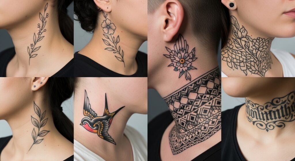 27 Fearless Neck Tattoos That Signal Confidence